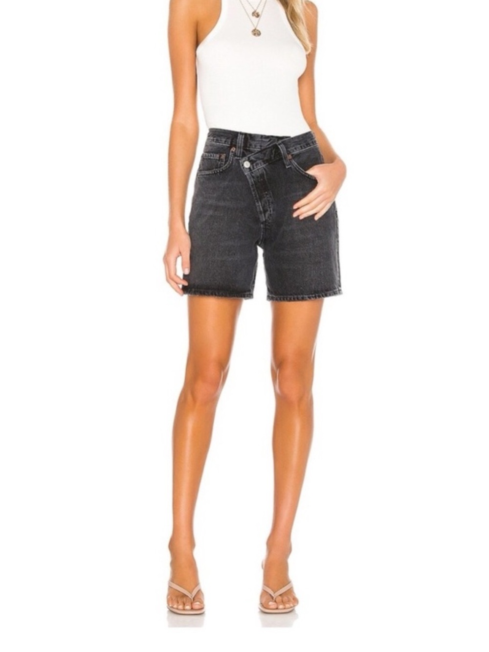 Agolde criss crows short